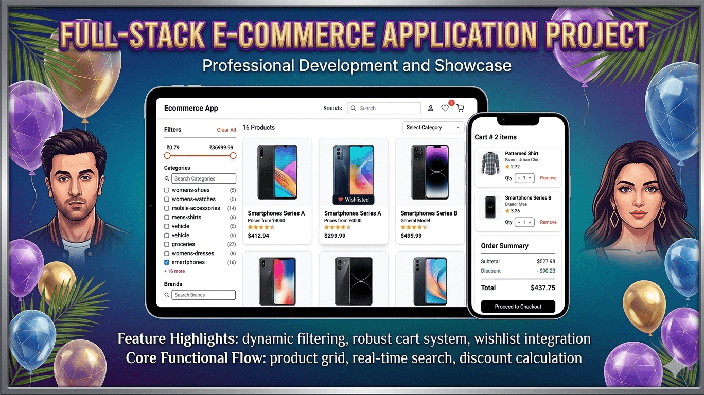 Full Stack Ecommerce App